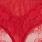 Tattoo Lace Mid Rise Thong Panty, JESTER RED, swatch
