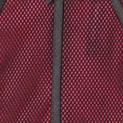 Fishnet and Satin Binding Hipster Panty, BLACK AND CABARET, swatch