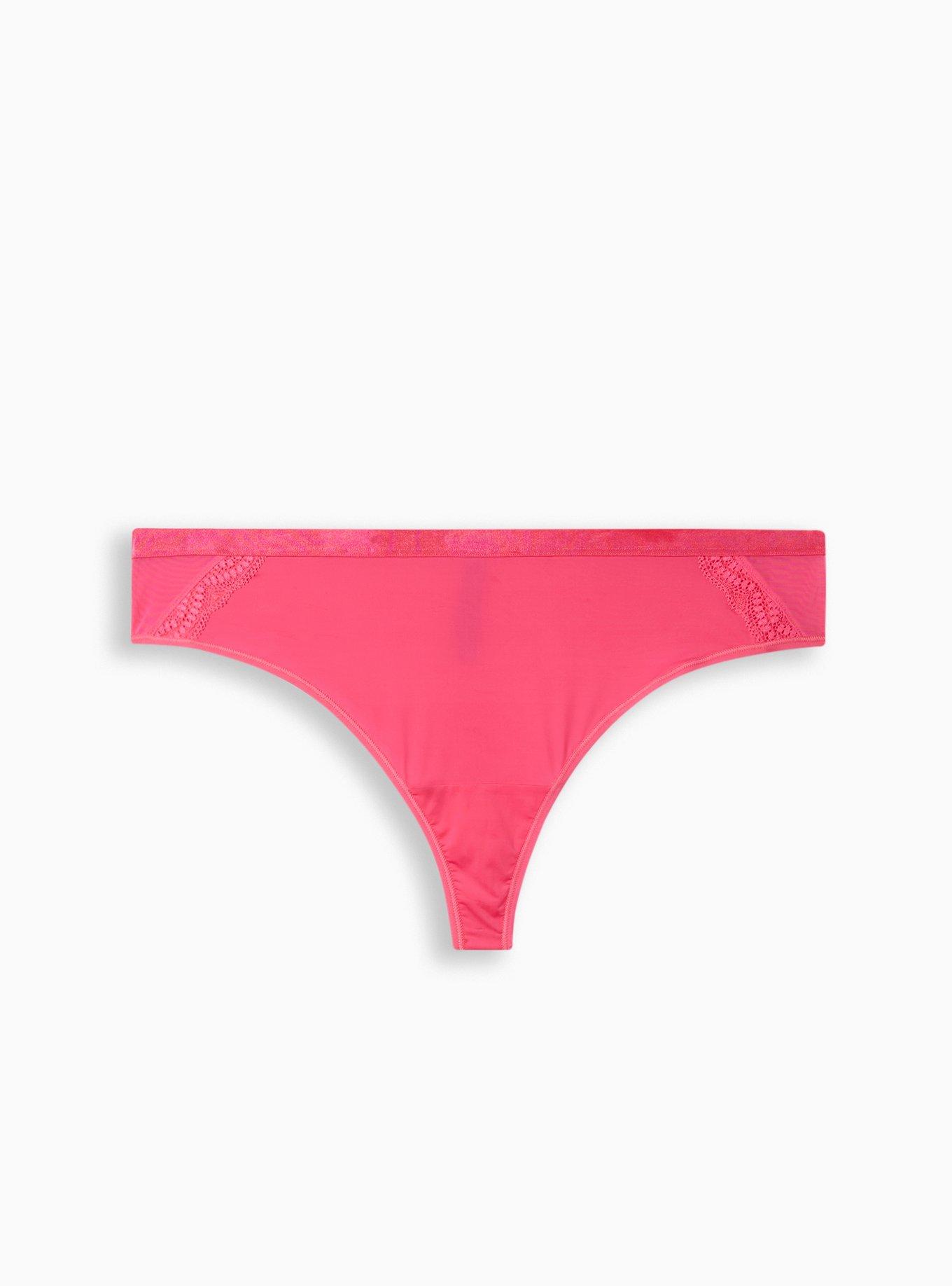 NWT VICTORIA'S SECRET PINK CHILLEST WRAPPER STRETCH SEAMLESS THONG PANTIES