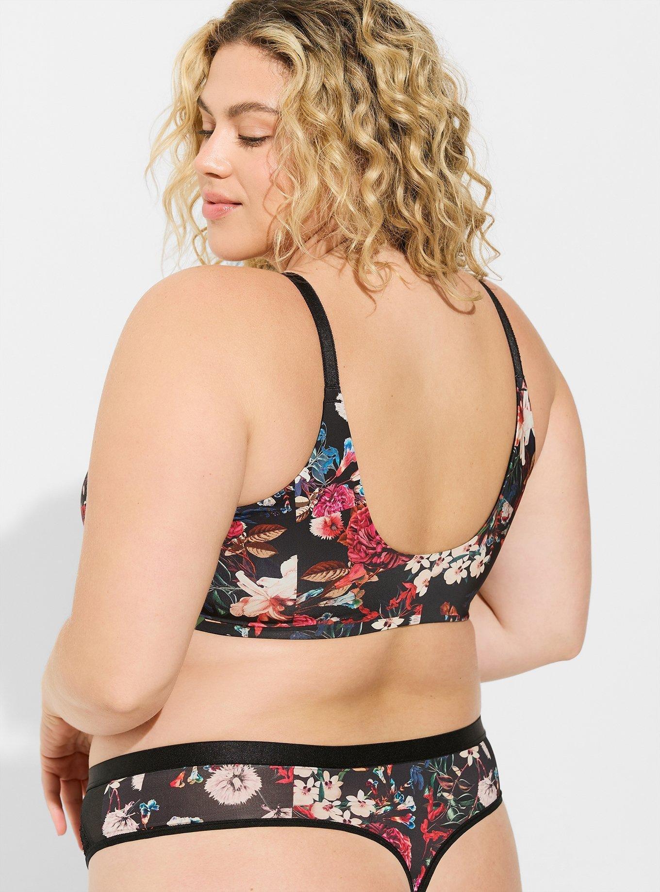 Plus Size - Second Skin Mid-Rise Thong Panty - Torrid