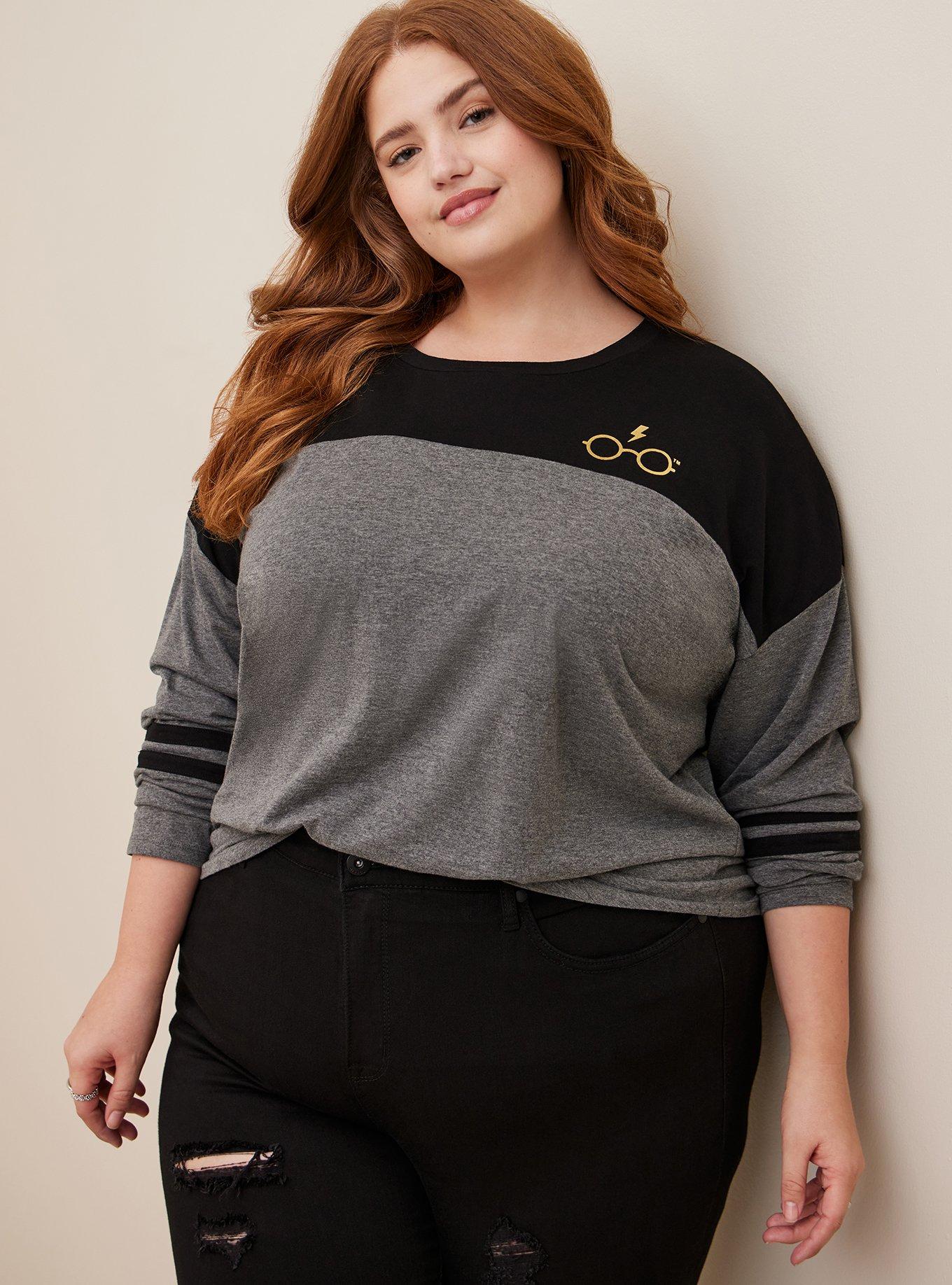 Plus Size - Harry Potter Solemnly Swear Long Sleeve Jersey - Torrid