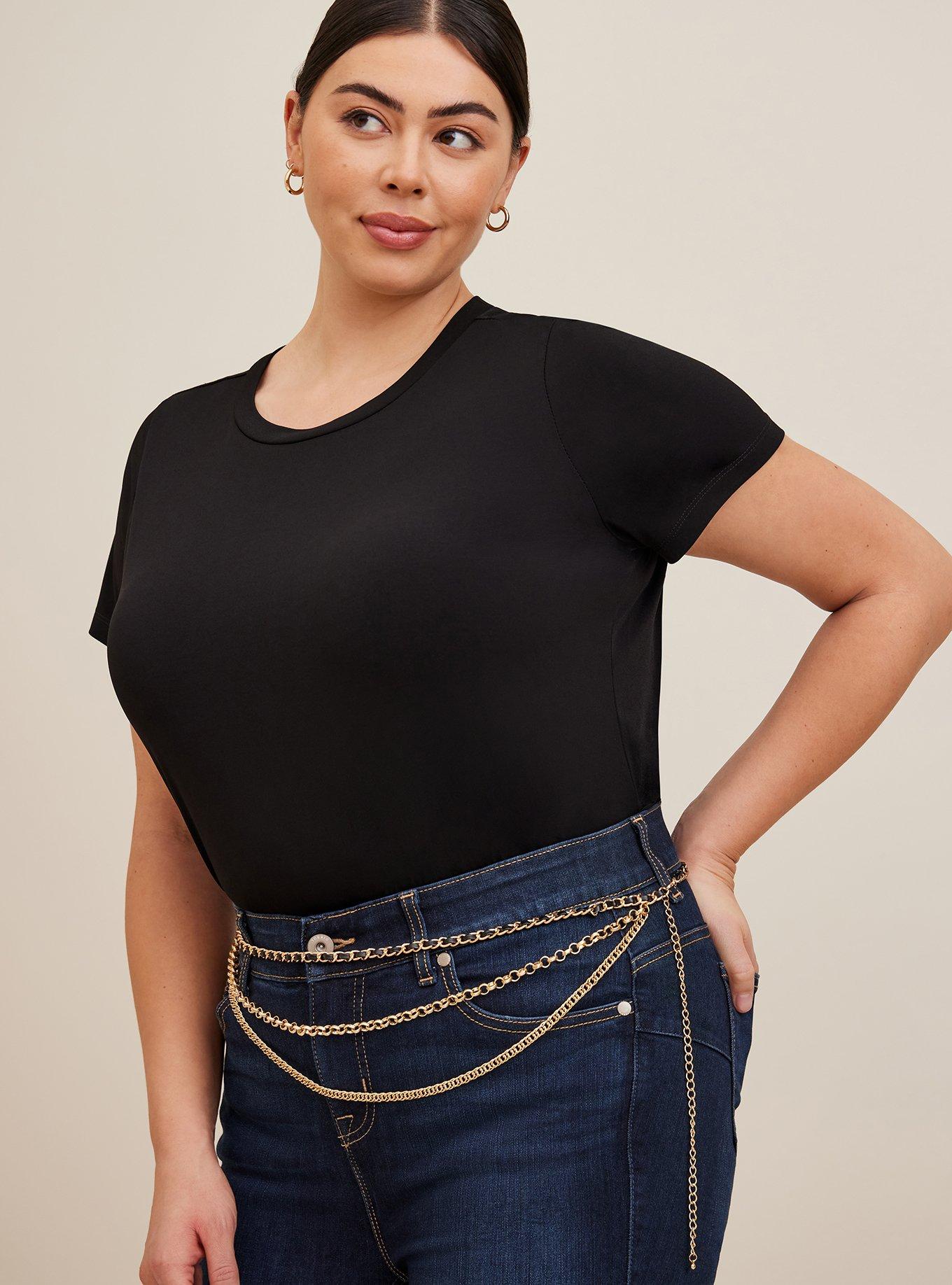 Woven Chain Belt, GOLD, alternate