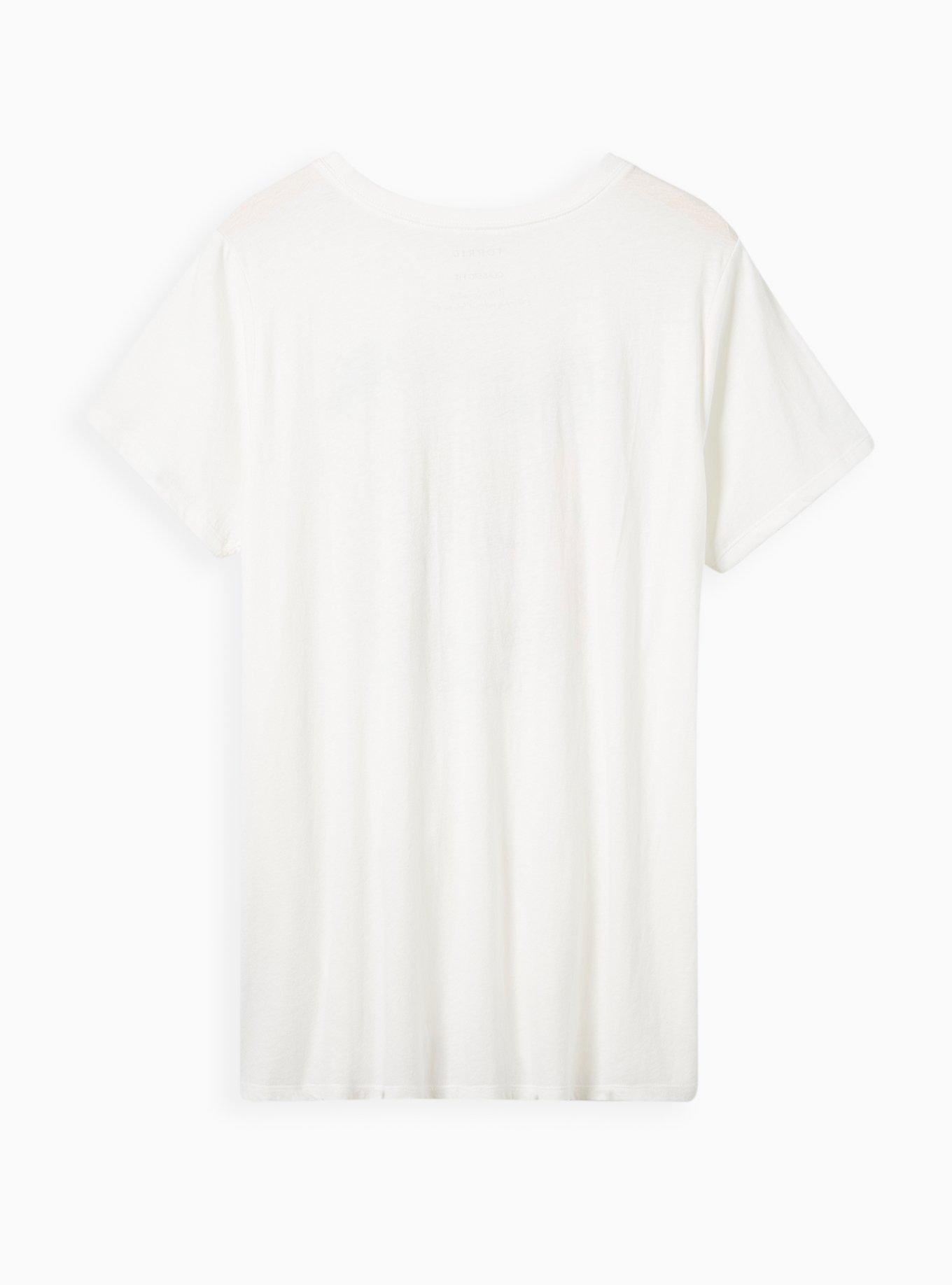 Classic Fit Tee - Cotton Anime Beige, MARSHMALLOW, alternate