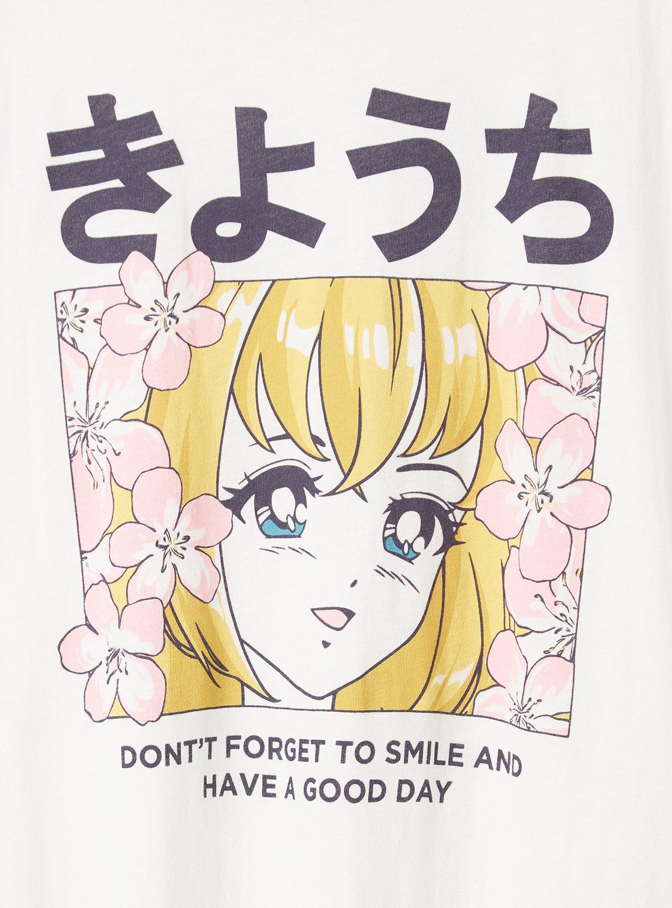 Classic Fit Tee - Cotton Anime Beige, MARSHMALLOW, alternate