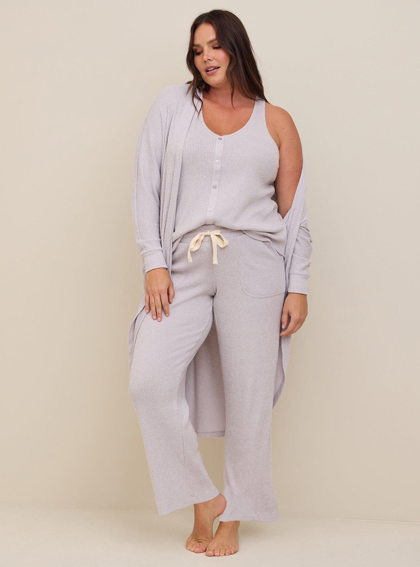 Plus Size - Super Soft Full Length Straight Leg Sleep Pant - Torrid