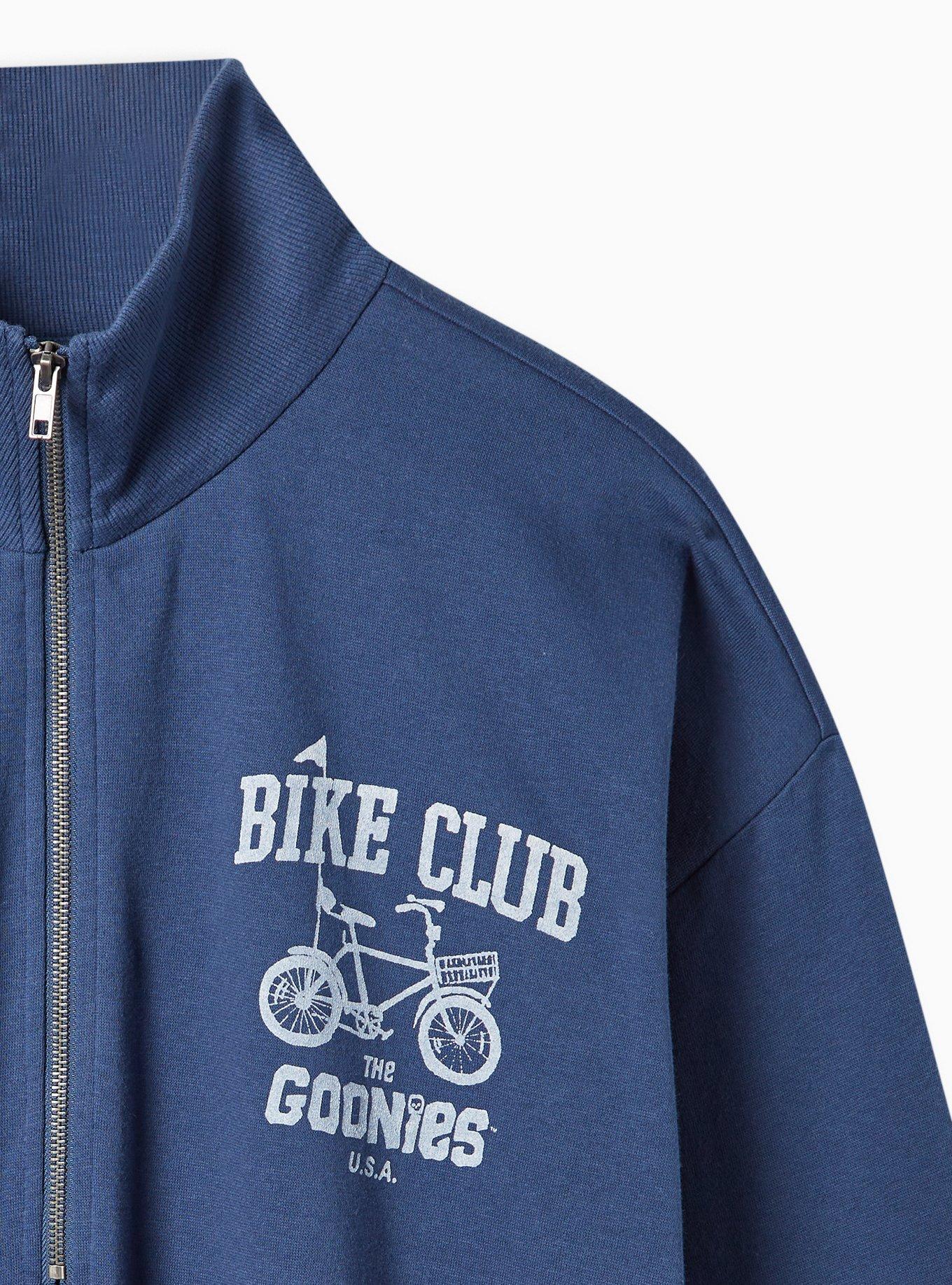 Plus Size The Goonies Cozy Fleece Zip Sweatshirt, DARK DENIM, alternate