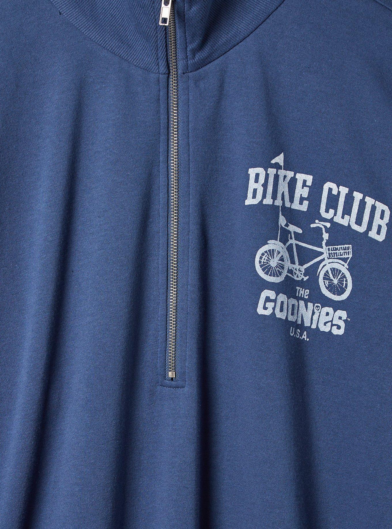 Plus Size The Goonies Cozy Fleece Zip Sweatshirt, DARK DENIM, alternate