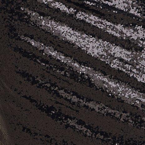 Midi Sequin Skirt, DEEP BLACK, swatch