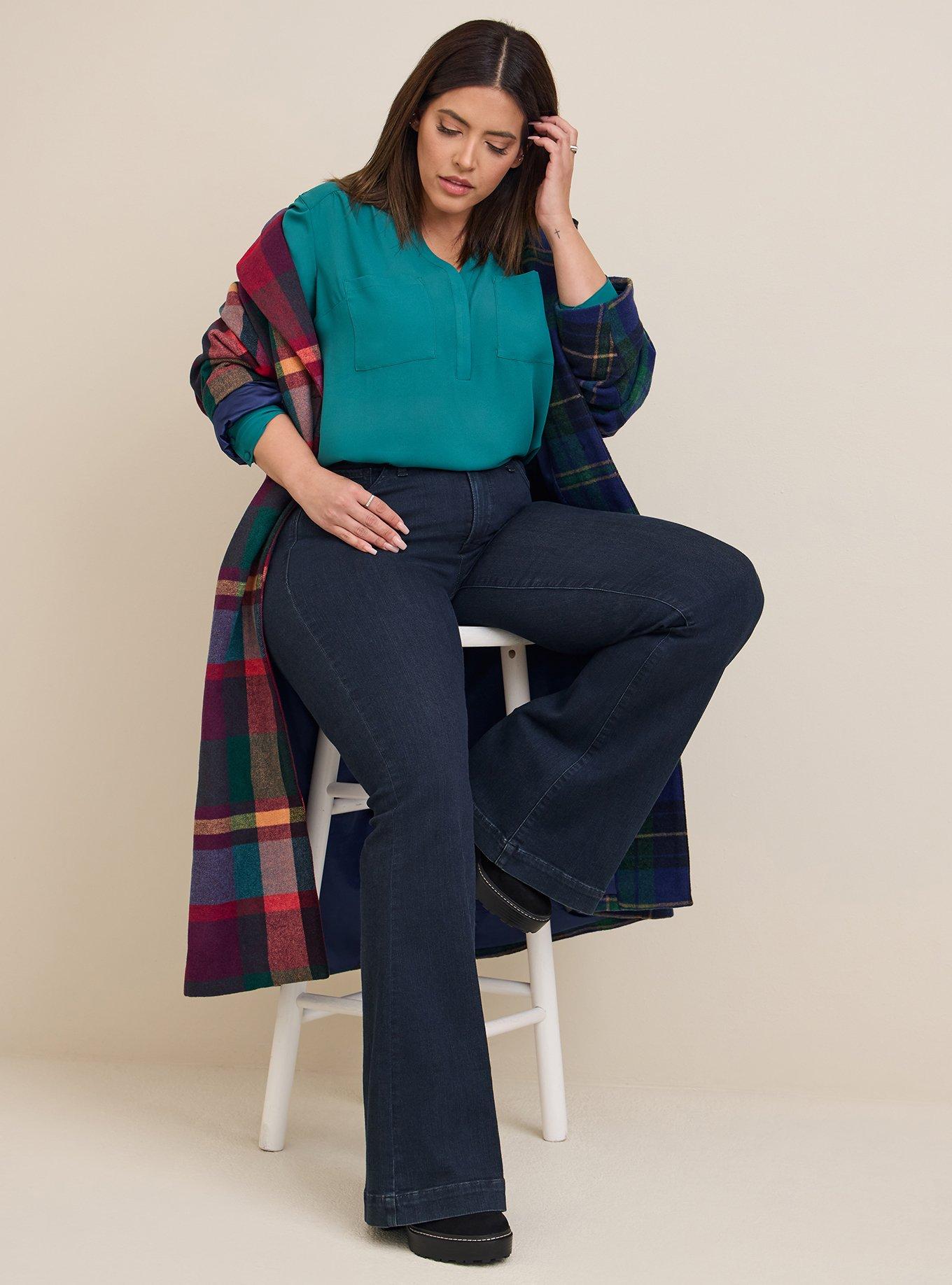 Plus Size - Harper Georgette Pullover Long Sleeve Blouse - Torrid