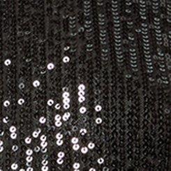 Madison Sequin Long Sleeve Shirt, DEEP BLACK, swatch