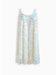 Mini Iridescent Sequin Fringe Dress, PURPLE, hi-res