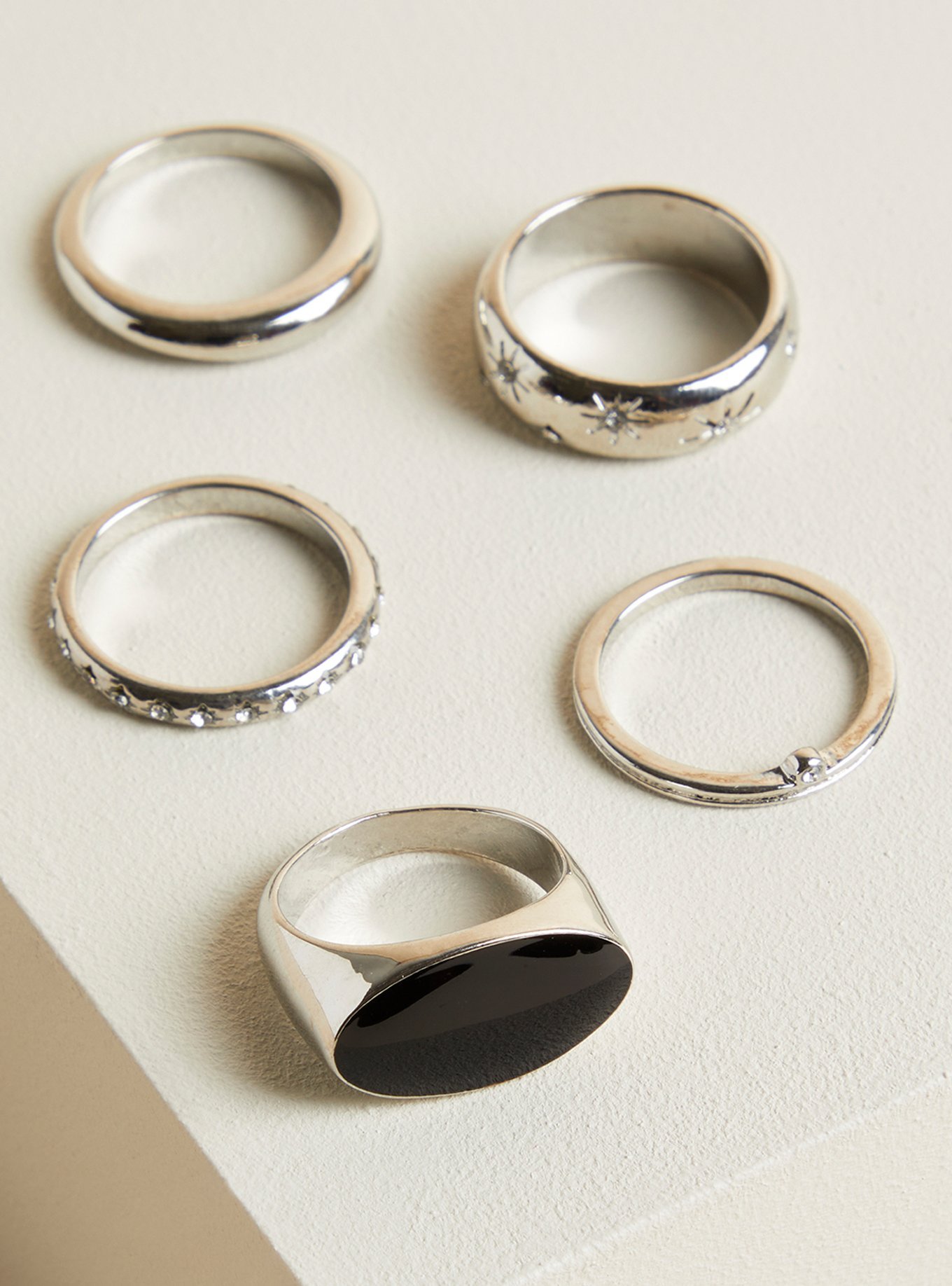 Plus Size - Cocktail Stone Ring Set - Torrid