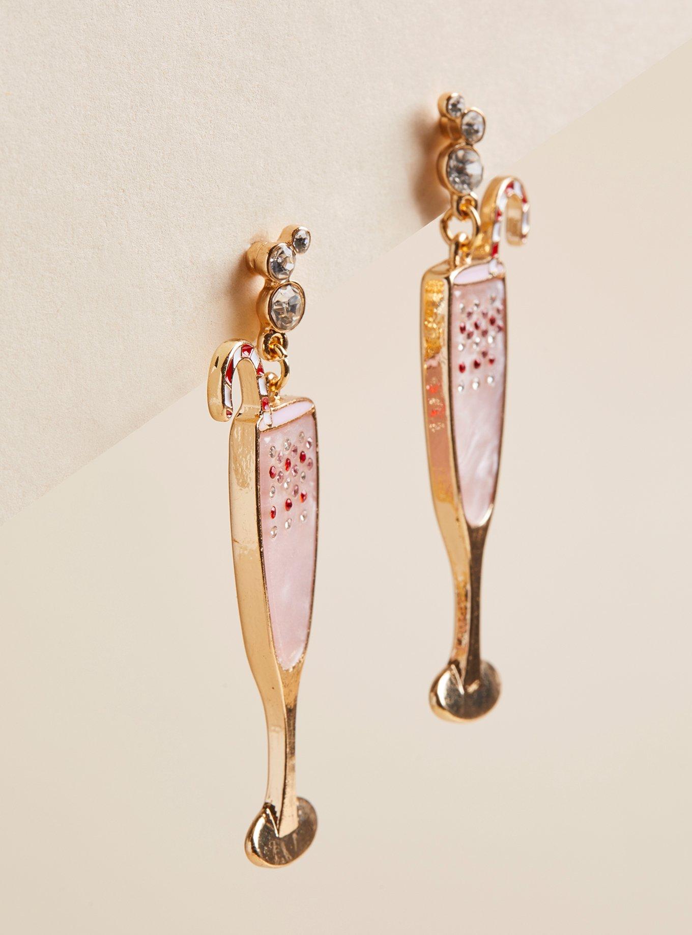 Plus Size Peppermint Cocktail Earring Torrid