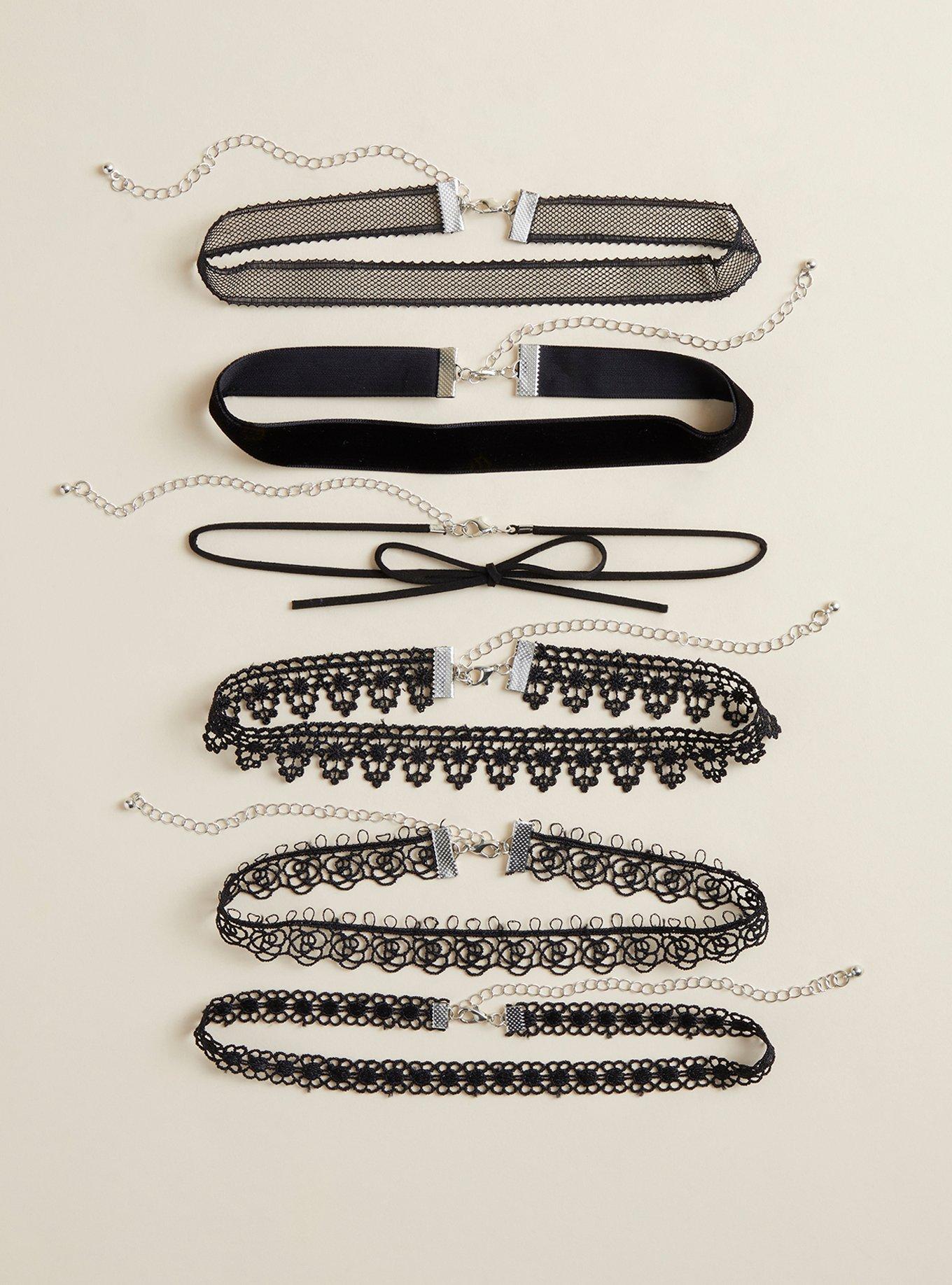 Plus Size Choker Set, , hi-res