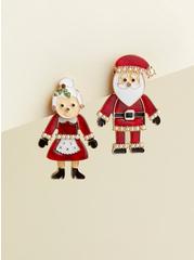 Mrs & Mr Claus Earring, COLOR 3, hi-res