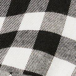 Plus Size Lizzie Button-Up Shirt, MINI GINGHAM PLAID, swatch