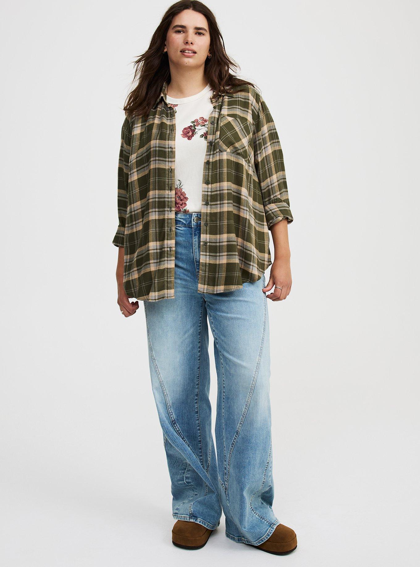 Lizzie Long-Sleeve Button-Down Shirt