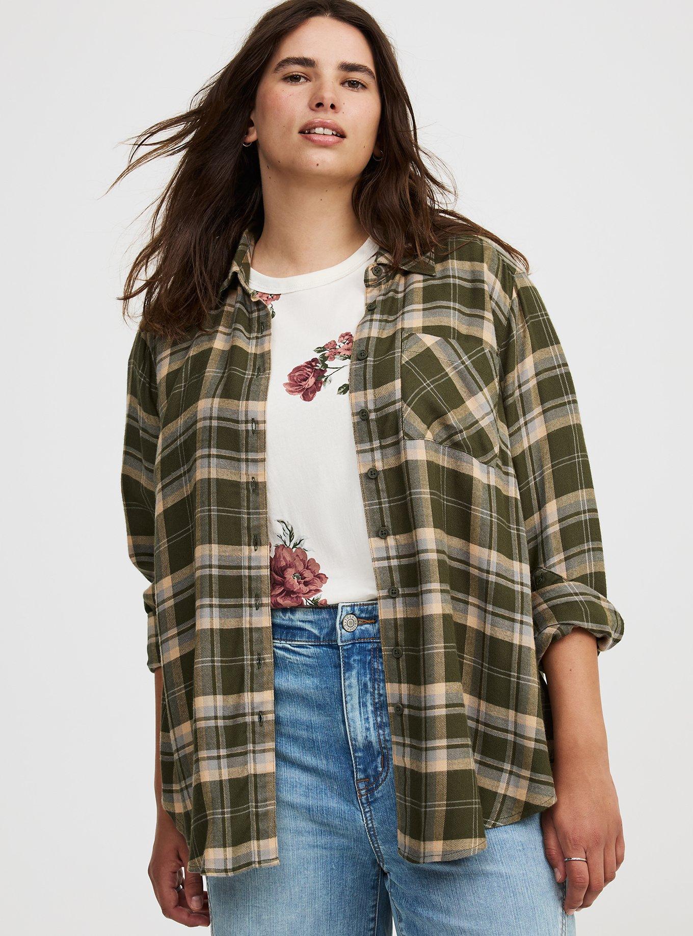 Lizzie Long-Sleeve Button-Down Shirt