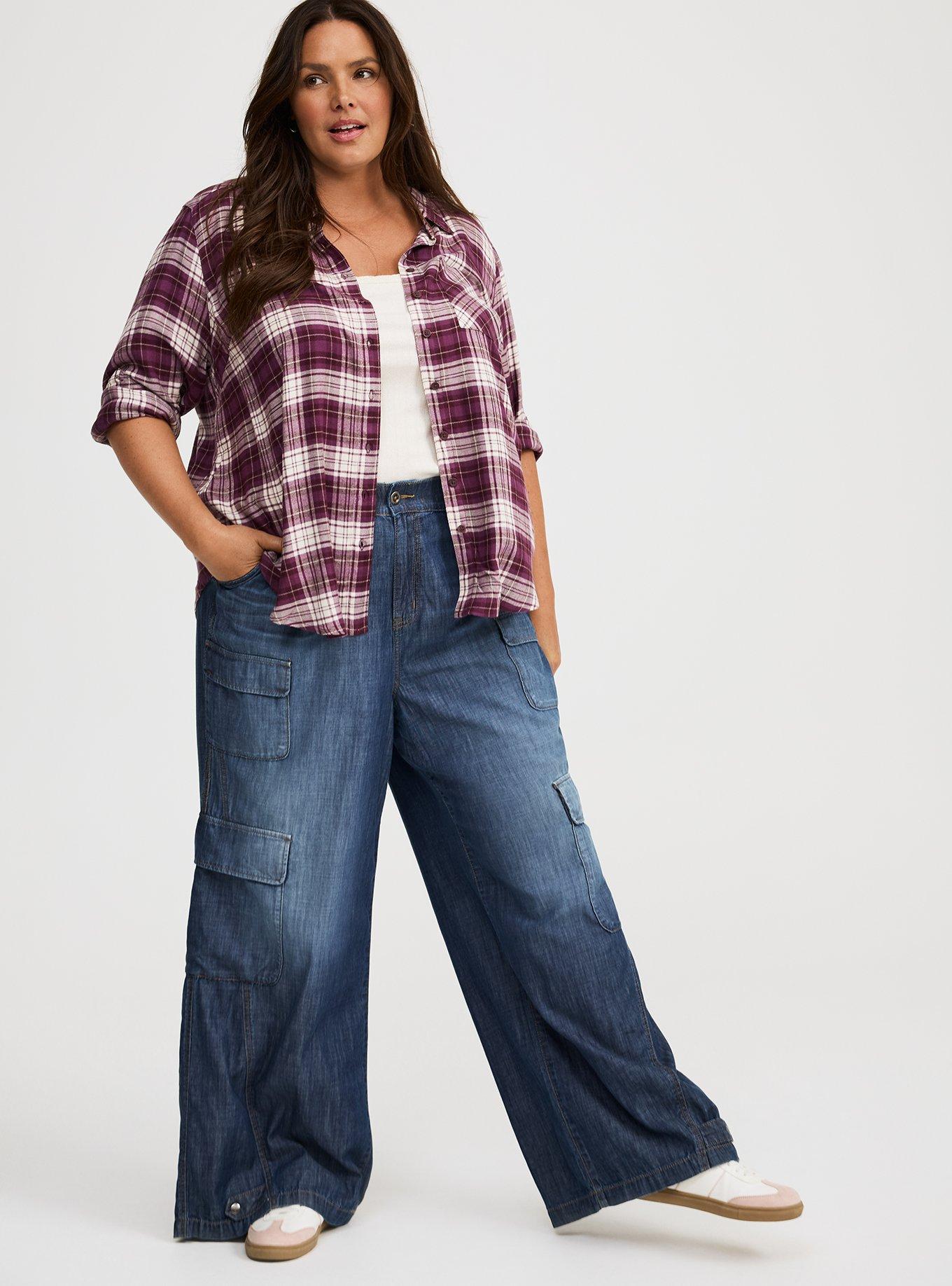 Lizzie Long-Sleeve Button-Down Shirt