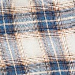 Lizzie Button-Up Shirt, BYE PLAID WHISPER WHITE, swatch