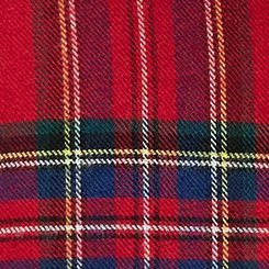 Lizzie Brushed Flannel Shirt, EVE PLAID RED, swatch