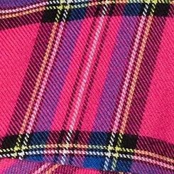 Lizzie Brushed Flannel Shirt, EVE PLAID PINK, swatch