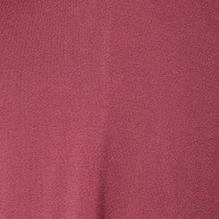 Favorite Tunic Super Soft V-Neck Side Slit Tee, MAROON, swatch