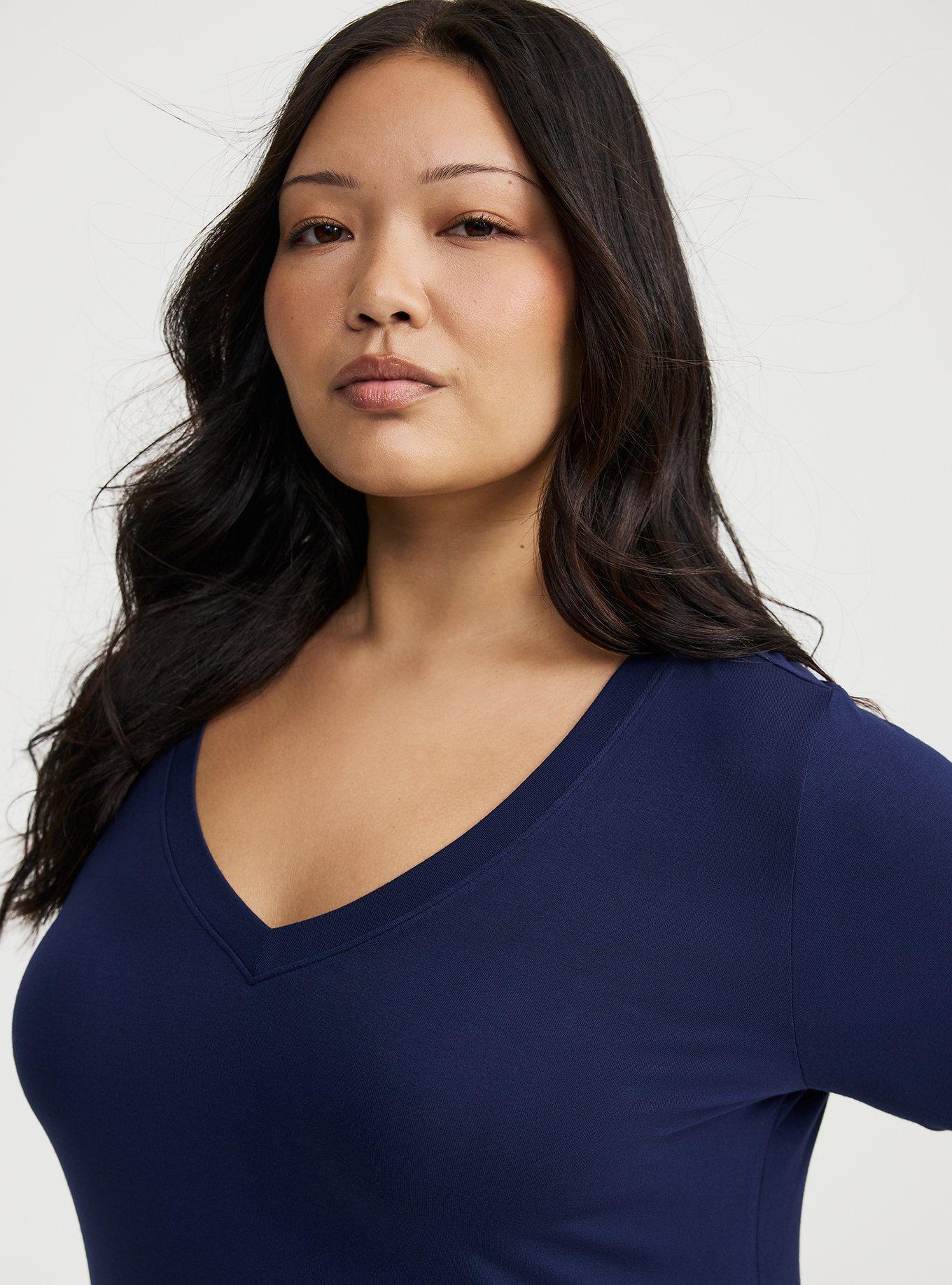 Favorite Tunic Super Soft V-Neck Tee