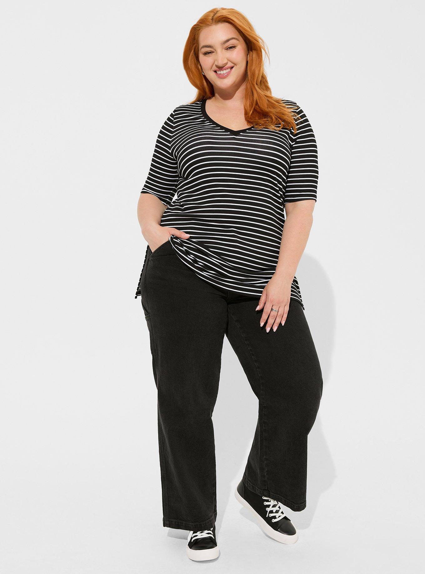 Plus Size - Favorite Tunic Super Soft V-Neck Tunic Tee - Torrid