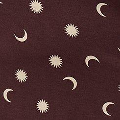 Favorite Tunic Super Soft V-Neck Tee, PICKED STARS BROWN, swatch