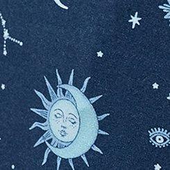 Favorite Tunic Super Soft V-Neck Side Slit Tee, LUNAR CELESTIAL NAVY, swatch