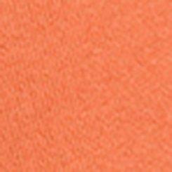 Relaxed Fit Cozy Fleece Notch Neck Drop Shoulder Crop Sweatshirt, ORANGE, swatch