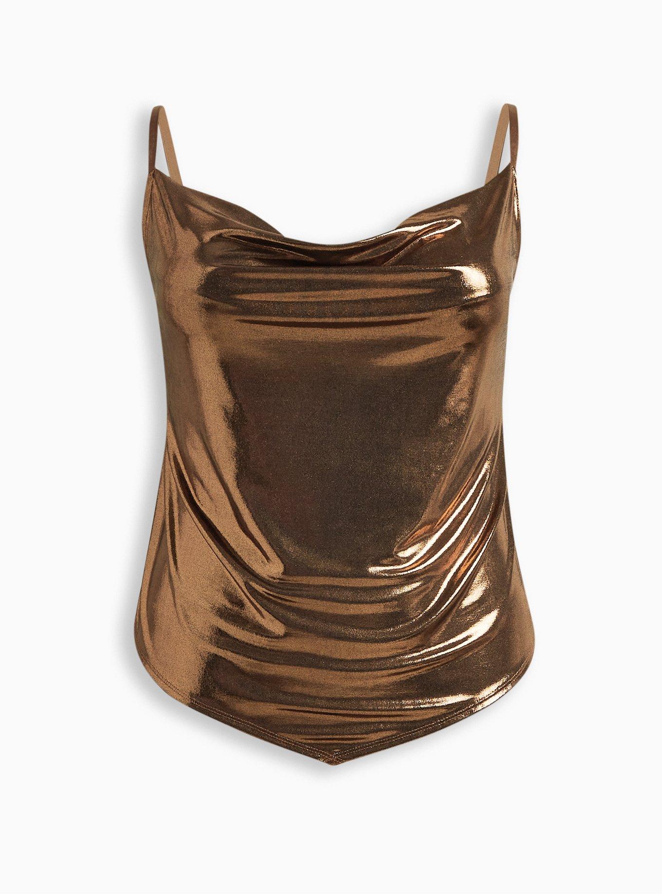 Plus Size - Liquid Shine Cowl Cami - Torrid