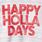 Happy Holla Days Classic Fit Super Soft Plush Crew Neck Sweatshirt, GREY, swatch