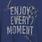 Enjoy Every Moment Everyday Signature Jersey Crew Neck Beaded Tee, MEDEVIAL BLUE, swatch