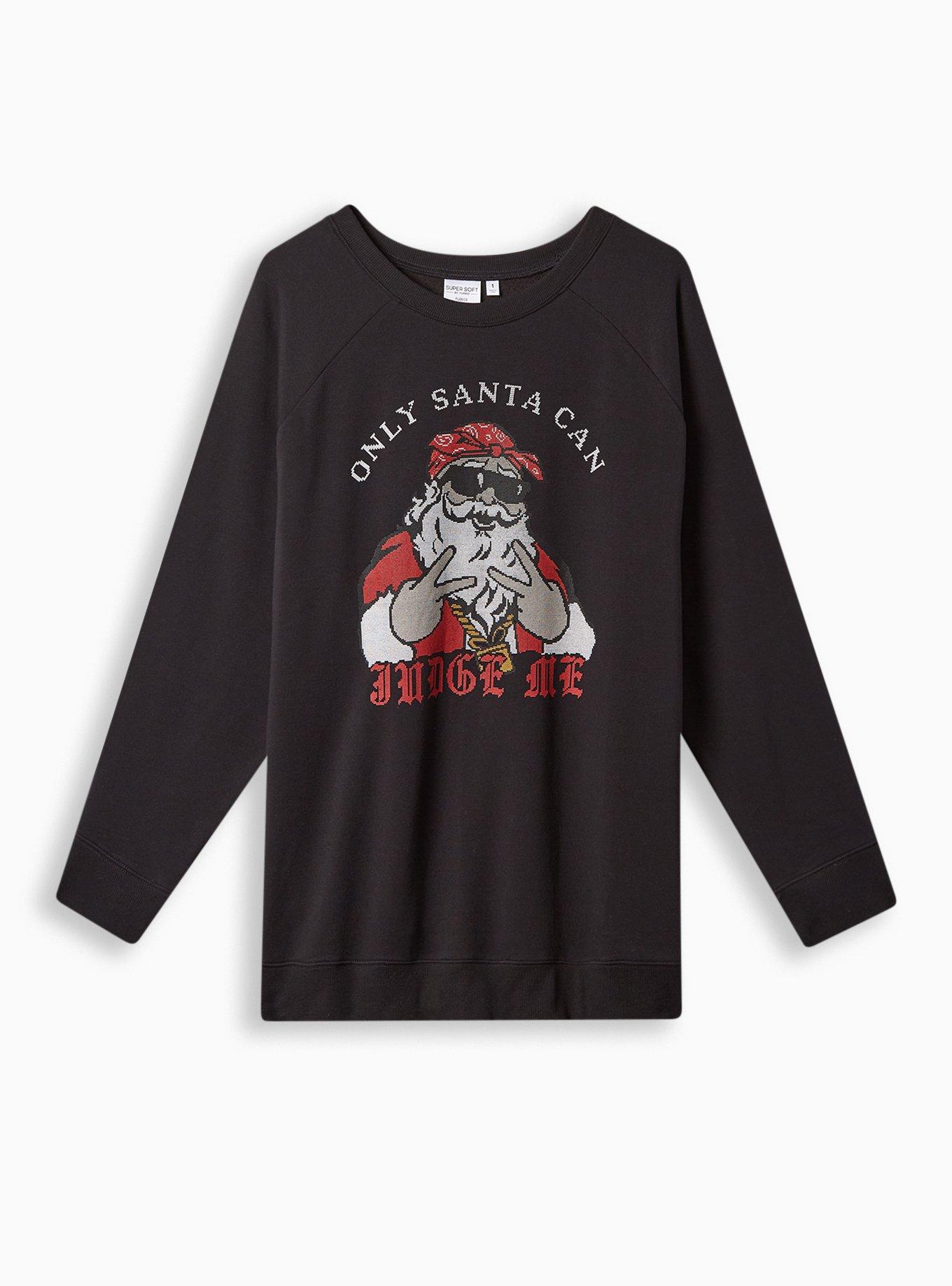 Only santa can 2025 judge me sweater