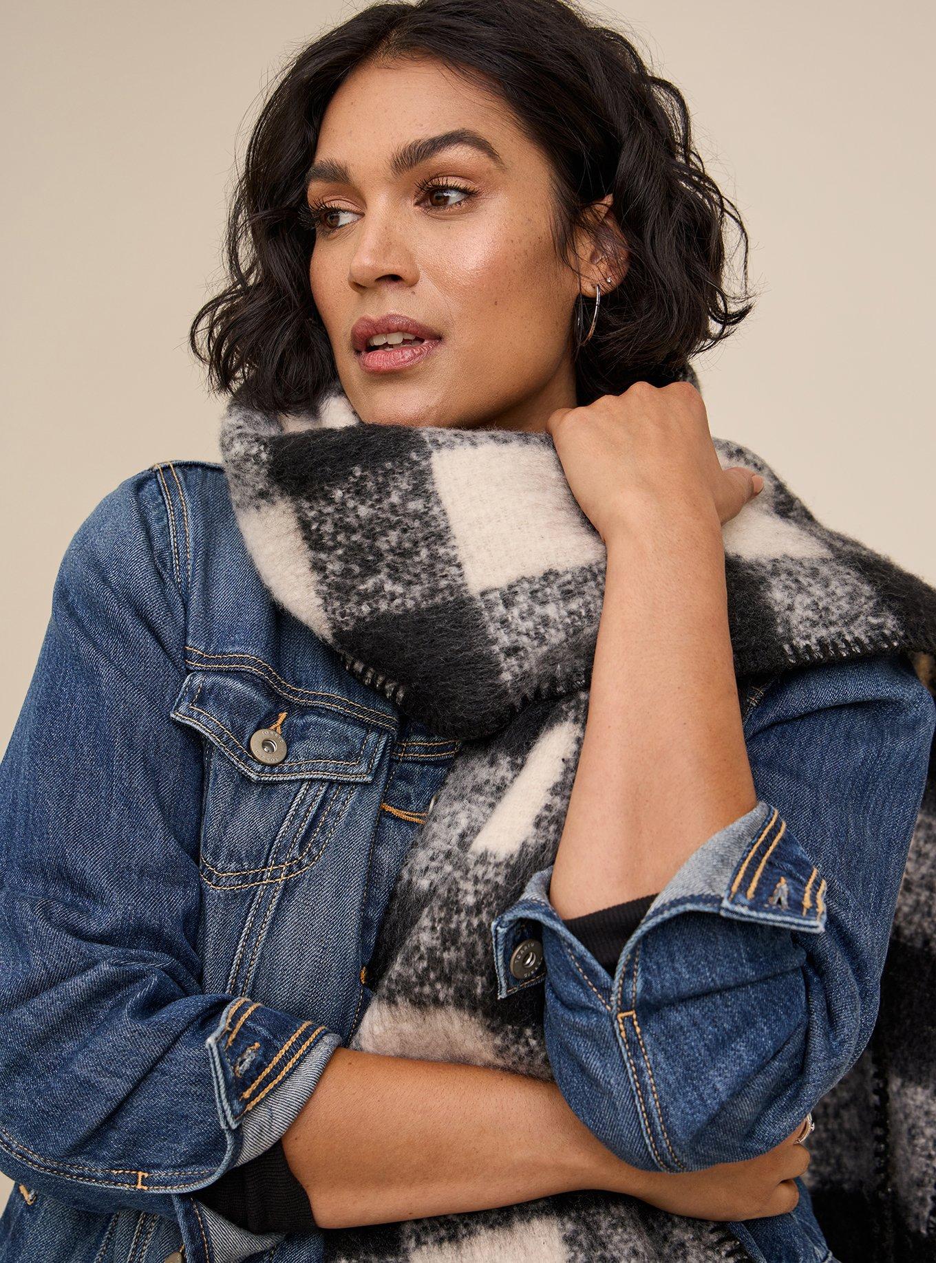 Checkered Scarf, , hi-res