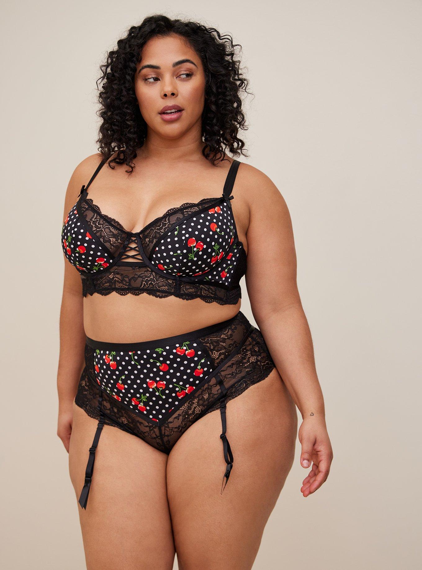 Plus size sale retro lingerie