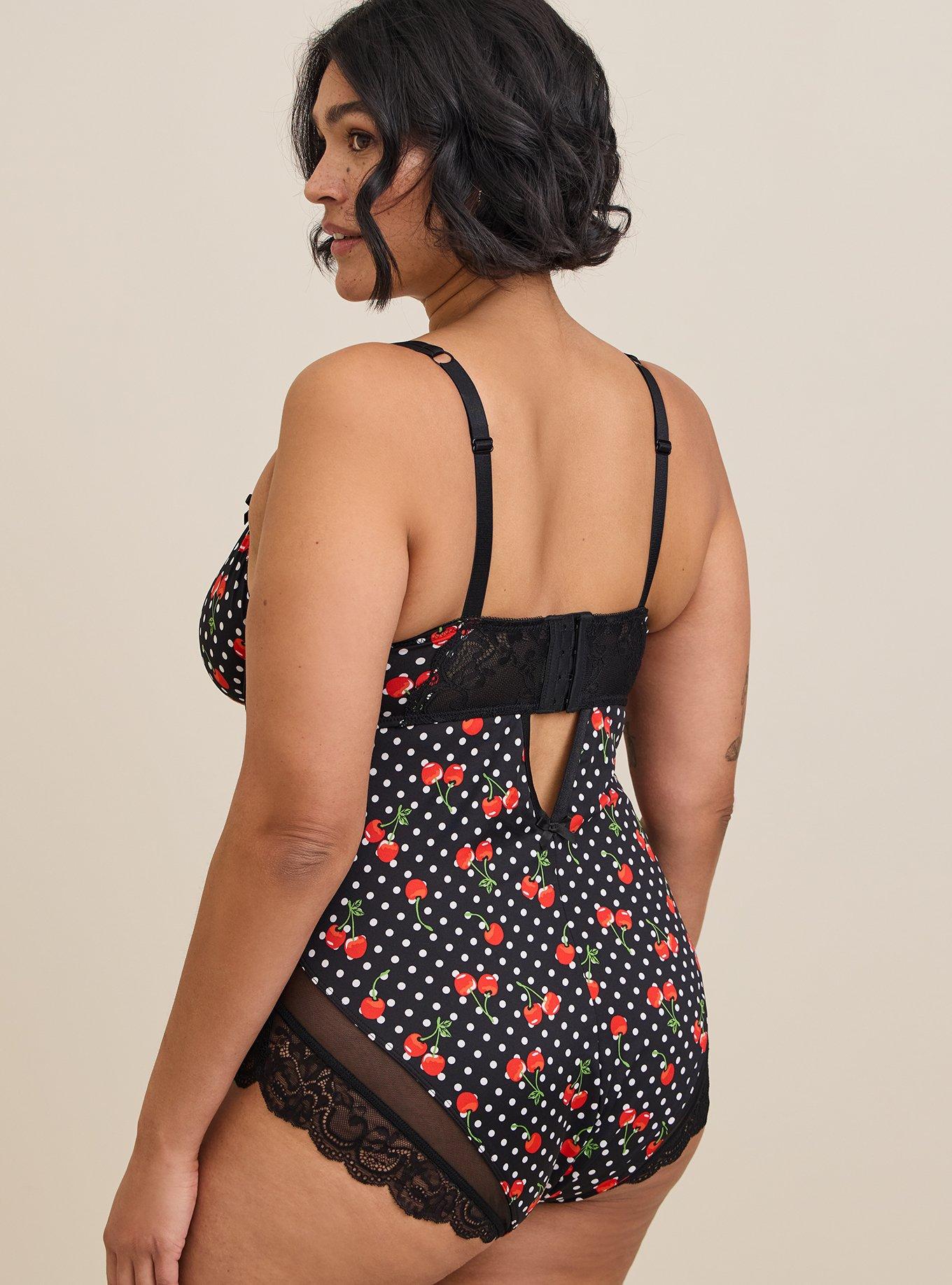 Plus Size - Lace Piece Bodysuit - Torrid