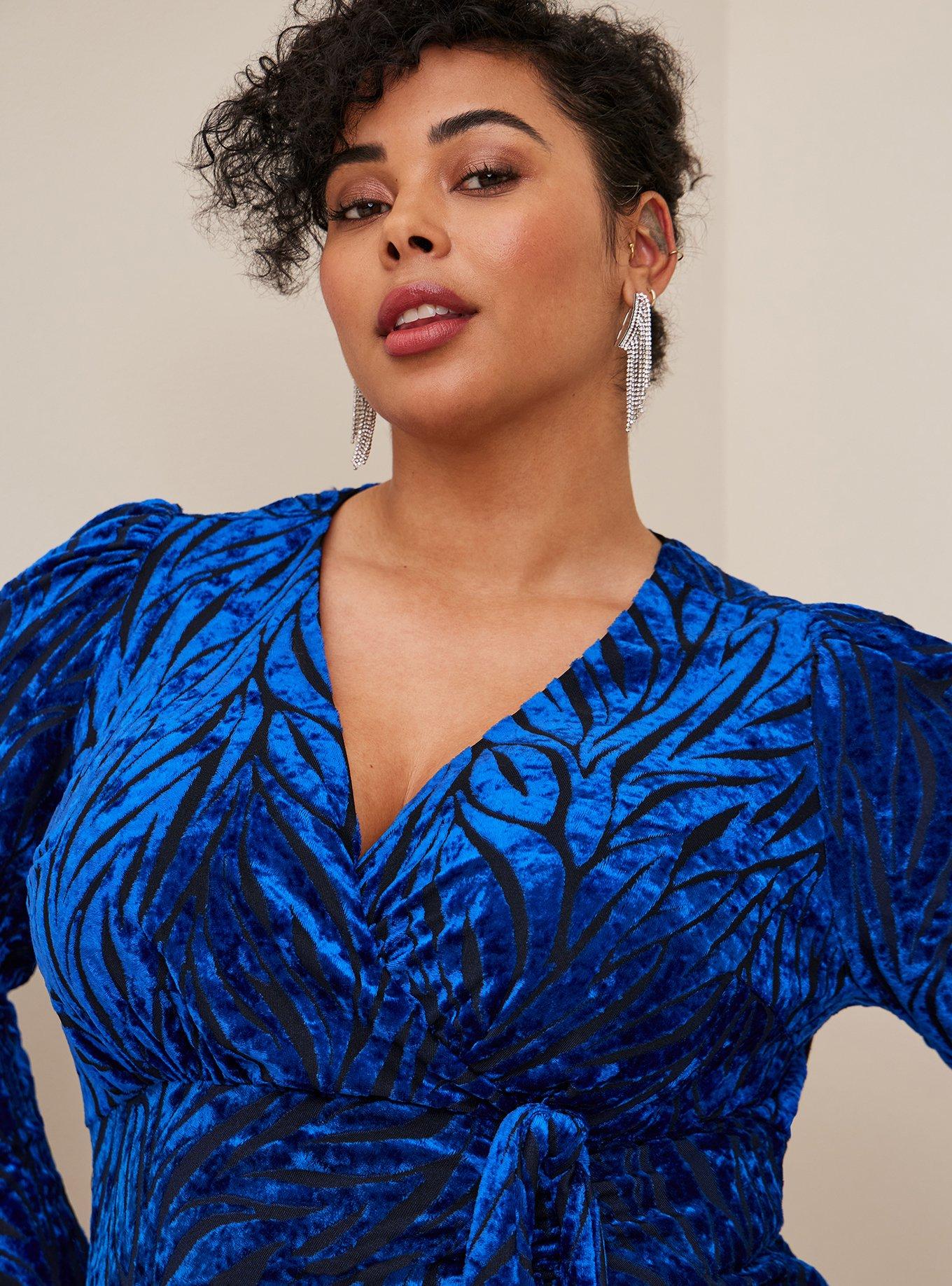 Torrid store blue dress