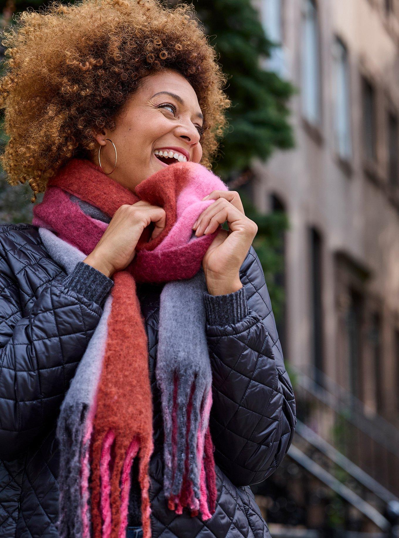 Plus Size Horizontal Blanket Scarf Torrid