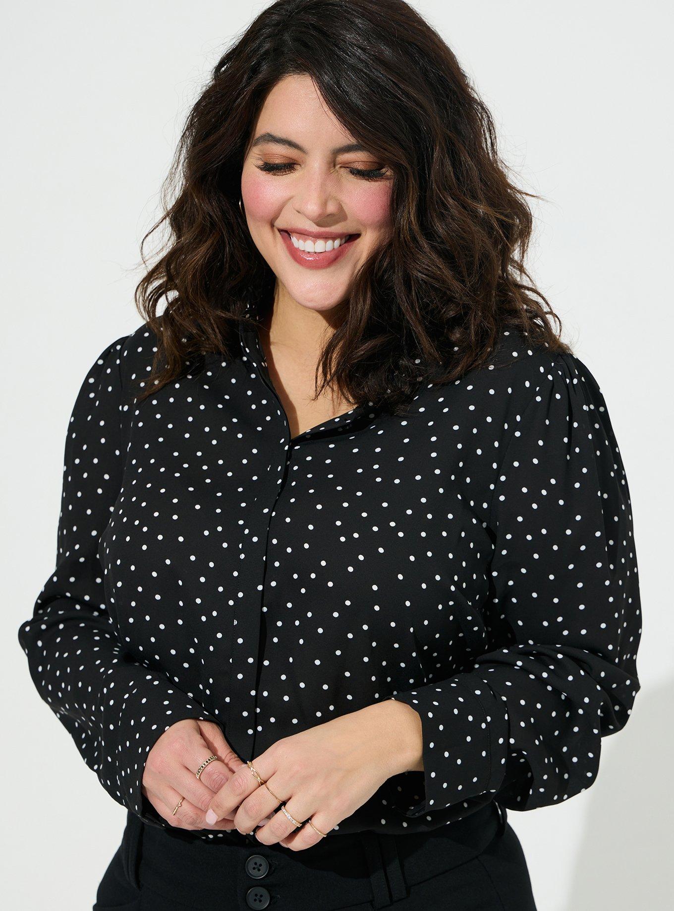 Torrid polka store dot top