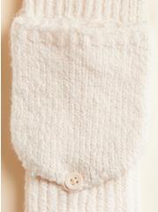 Cable Knit Glove, IVORY, alternate