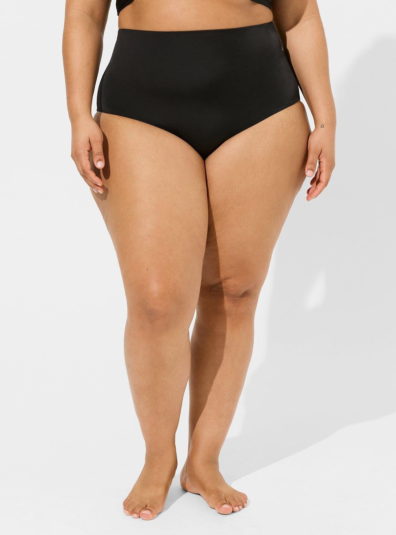 High Waist Smooth Swim Bottom