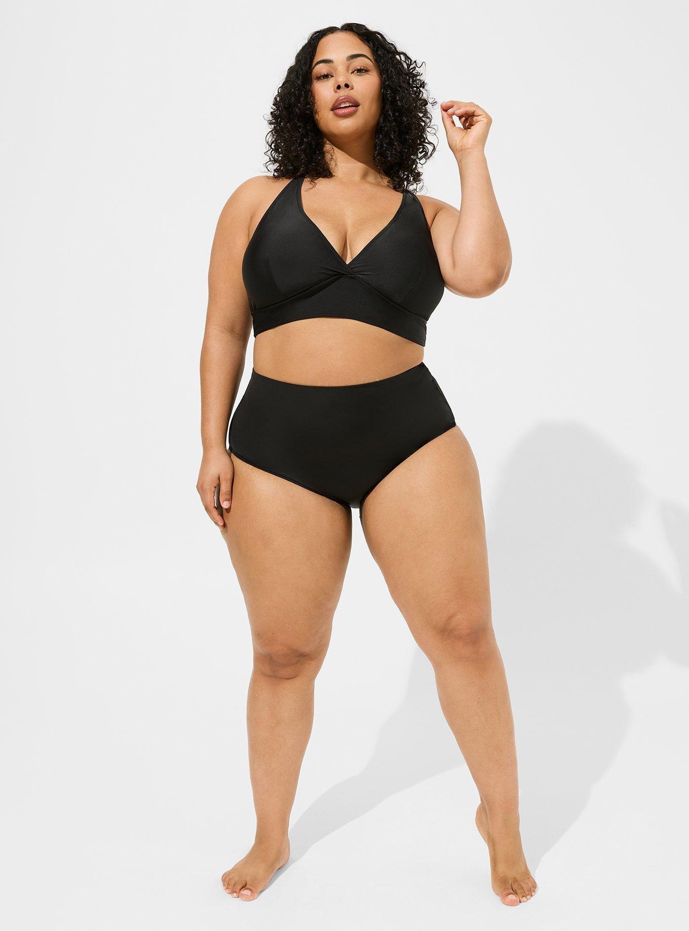 High Waist Smooth Swim Bottom