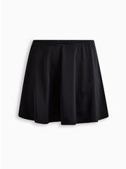 Swim Skirt With Pocket Shorts, DEEP BLACK, hi-res