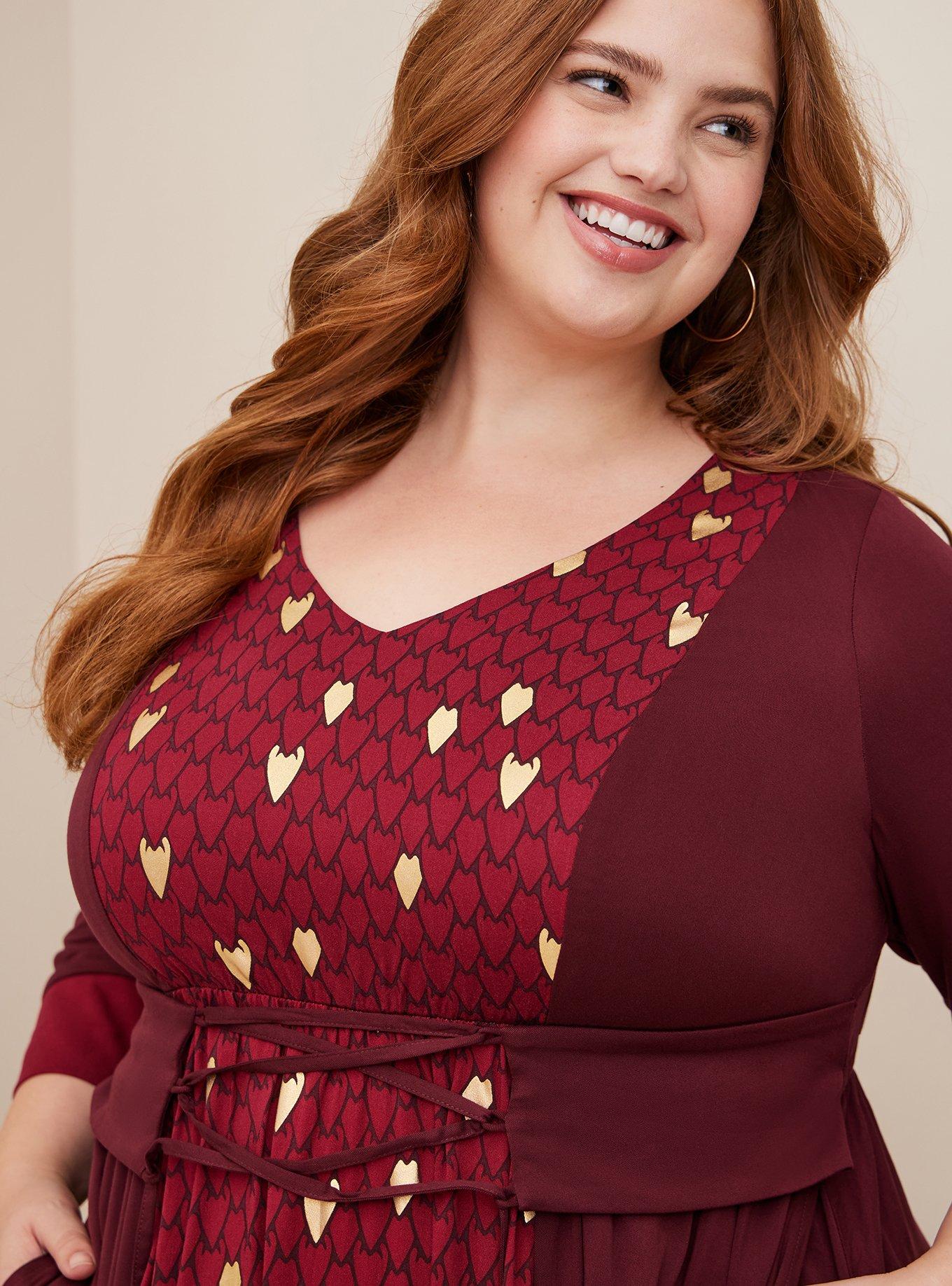 Plus Size Warner Bros. House of the Dragon Maxi Stretch Challis