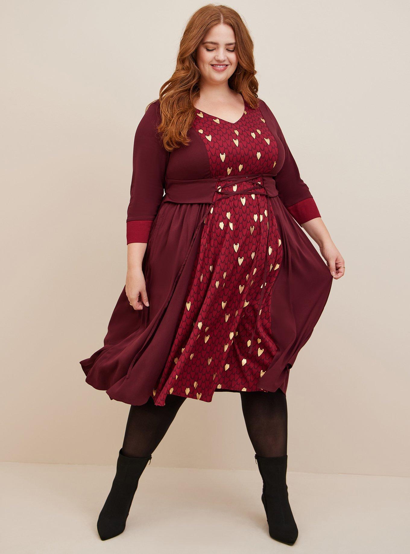 Plus Size - Warner Bros. House of the Dragon Maxi Stretch Challis Dress ...