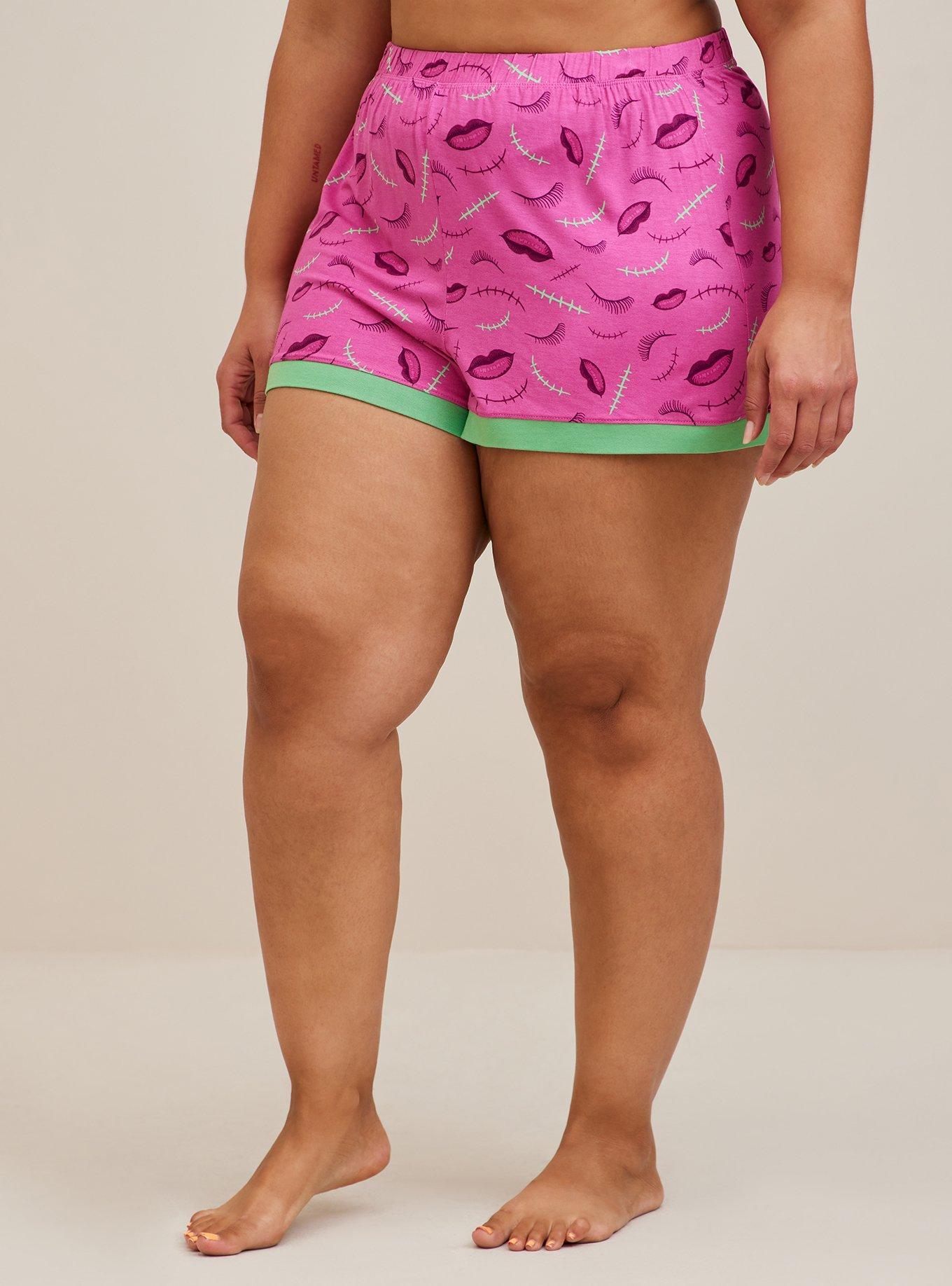 Universal Monsters Bride Of Frankenstein Super Soft Sleep Short, MULTI, alternate