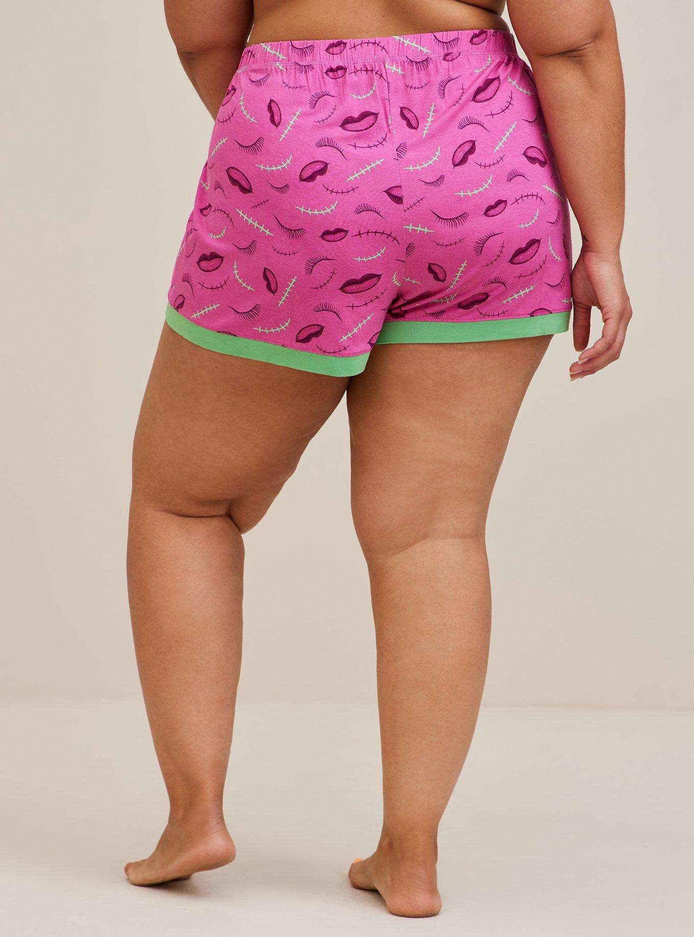 Universal Monsters Bride Of Frankenstein Super Soft Sleep Short, MULTI, alternate